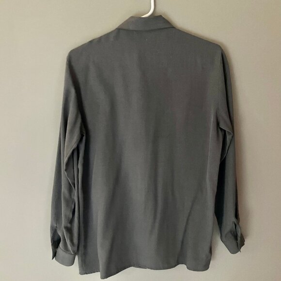 Grey & White Shirt with Fabulous Details - Picture 4 of 6